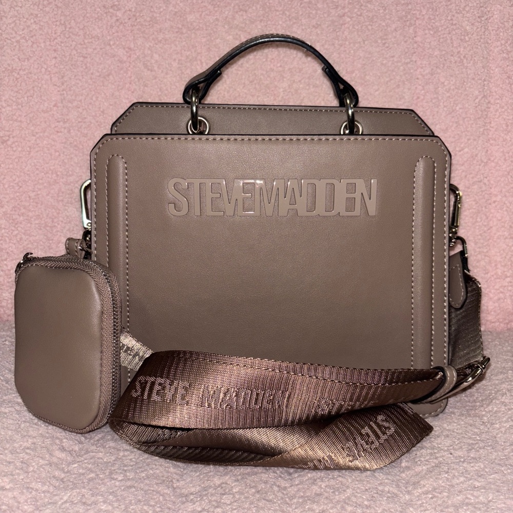 Steve Madden Brown Bevelyn Crossbody Bag
